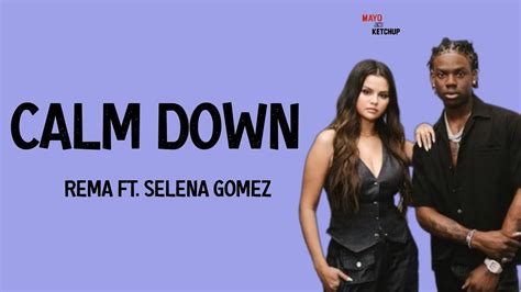 selena gomez - calm down lyrics english|calm down lyrics selena gomez.